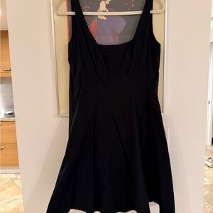 STAUD Midnight Black Mini Dress